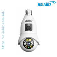 Champion PT Bulb Dual Lens 3MP WiFi IP  Camera
